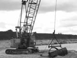 1992 Weserhütte SW141BH dragline, side view