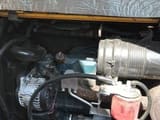 2023 Kubota U35 mini excavator engine compartment view