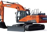 2020 Doosan DX225LC crawler excavator, side view