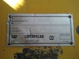 2001 Caterpillar 375ME crawler excavator identification plate