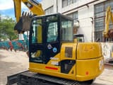 2018 Caterpillar 306D mini excavator, rear three-quarter view