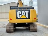 2019 Caterpillar 326FL crawler excavator rear view