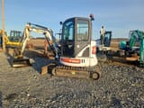 2009 Bobcat 428EG mini excavator, side view