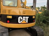 2021 Caterpillar 308C mini excavator, rear view