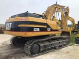 2020 Caterpillar 325BL crawler excavator, rear three-quarter view
