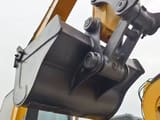 2023 XCMG XE60DA mini excavator bucket close-up