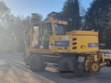 2012 Atlas 1604 KZW wheel excavator, rear three-quarter view