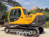 2000 Volvo EC140BLC crawler excavator, side view
