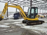 2020 Komatsu PC55MR-5 mini excavator, side view