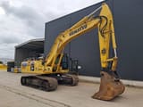 2018 Komatsu HB365LC-3 crawler excavator side view