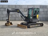 2021 Volvo ECR50F mini excavator, side view