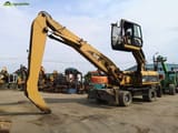 2005 Caterpillar M322C MH material handler, side view