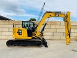 2019 Caterpillar 309 CR mini excavator, side view