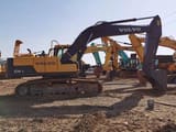 Volvo EC240LC crawler excavator, side profile view
