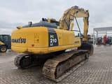 2013 Komatsu PC210LC-8 crawler excavator, rear three-quarter view