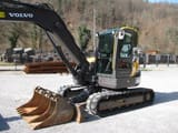 2020 Volvo ECR88D mini excavator, side view