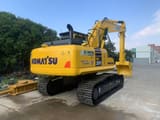 2023 Komatsu PC200-8 crawler excavator, rear three-quarter view