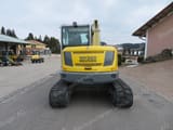2017 Wacker Neuson EZ80 mini excavator rear view