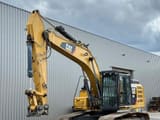2019 Caterpillar 326FL crawler excavator side view