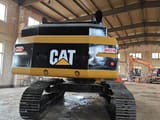 Caterpillar 345B crawler excavator, rear view