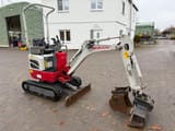 2022 Takeuchi TB210R mini excavator, side view