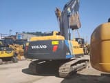 2018 Volvo EC210LC crawler excavator, rear view