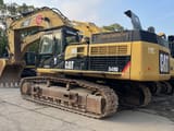 2019 Caterpillar 349DL crawler excavator, side view