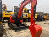 2024 Kubota KX165-5 mini excavator, rear three-quarter view