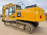 2017 Komatsu PC360LC-10 crawler excavator, rear three-quarter view