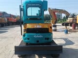 2022 Kubota U35 mini excavator, rear view