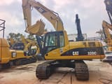 2023 Caterpillar 320CL crawler excavator, side profile view