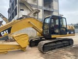 2018 Caterpillar 320C crawler excavator, side profile view