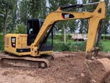2024 Caterpillar 306E2 mini excavator, side profile view