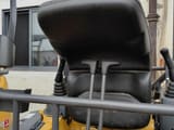 2026 XCMG XE17U Mini Excavator with a close-up view of the black operator seat and controls.