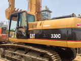 Caterpillar 330C crawler excavator, side view