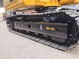 2017 Komatsu PC60-8 mini excavator undercarriage view