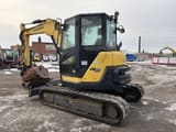 2018 Yanmar VIO80-1 mini excavator, side view