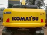 2022 Komatsu PC130-7 crawler excavator, rear view