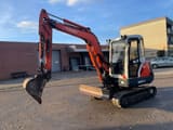 2010 Kubota KX121-3 mini excavator, side view