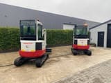 2019 Takeuchi TB23R mini excavator front view