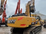 2018 Sany SY215CPRO crawler excavator, rear three-quarter view
