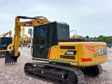 2022 Sany SY135C Pro crawler excavator, rear three-quarter view