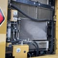 2024 Caterpillar 320GC crawler excavator cooling system detail