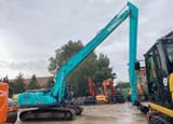 2018 Kobelco SK260 NLC-10 crawler excavator, side profile view