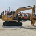 2022 Caterpillar 312D2 GC crawler excavator, side view