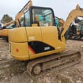 2011 Caterpillar 306D crawler excavator, rear three-quarter view
