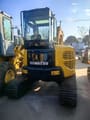 2020 Komatsu PC-55MR mini excavator, rear view