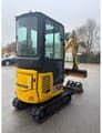 2018 Komatsu PC16R-3HS mini excavator, rear three-quarter view