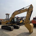 2023 Caterpillar 315D2 GC crawler excavator, side profile view