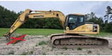 2004 Komatsu PC160LC-7K crawler excavator, side view